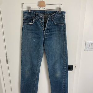 Women’s 1970s Levi’s 501 jeans